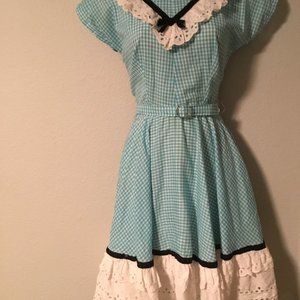 Vintage square dance or western dress